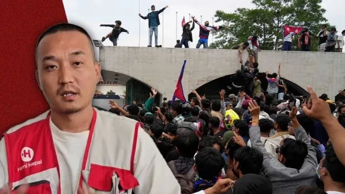 Meet the Face of Nepal's Youth Uprising Sudan Gurung and His NGO Hami Nepal